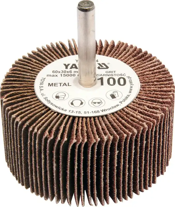 Must-Have Yato Kotouč lamelový radiální 60x30 P-40 s hřídelí 6 mm