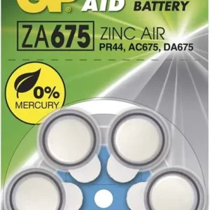 Akční Nabídka GP baterie do naslouchadel 1.4V Audio 675/PR44 (6ks)