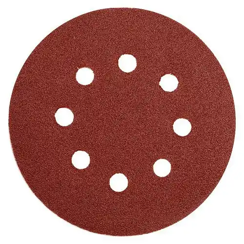 Vysoce Kvalitní Yato Brusný papír 125 mm P220 s otvory 5 ks suchý zip