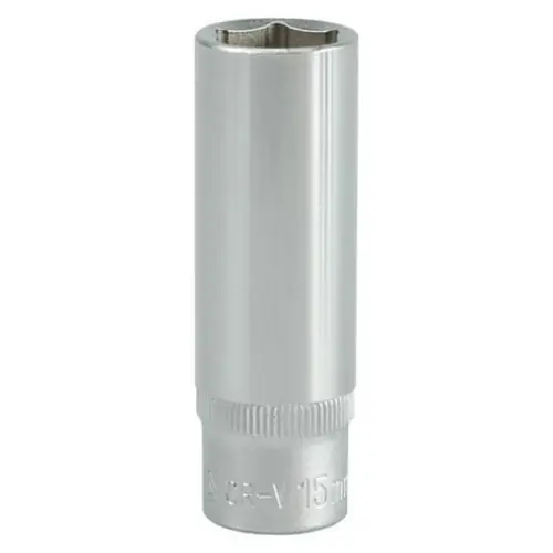 Nástavec 3/8" YATO 15 mm šestihranný hluboký Finální Výprodej