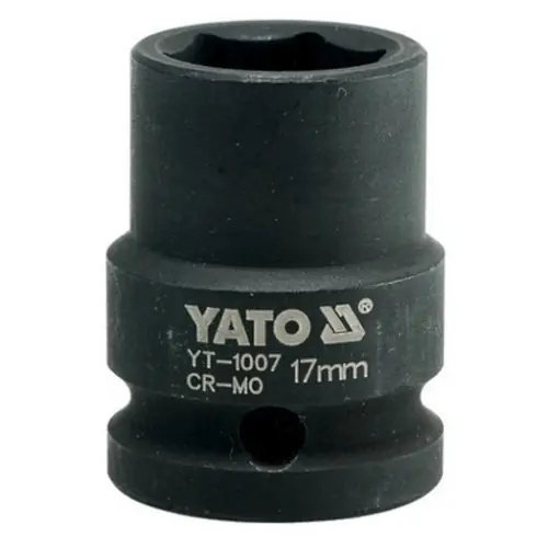 Nástavec 1/2" rázový YATO 17 mm šestihranný Sezónní Sleva