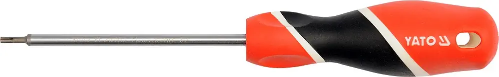 Cenově Výhodný Šroubovák torx s otvorem T15 x 100 mm magnetický S2 Yato YT-25956