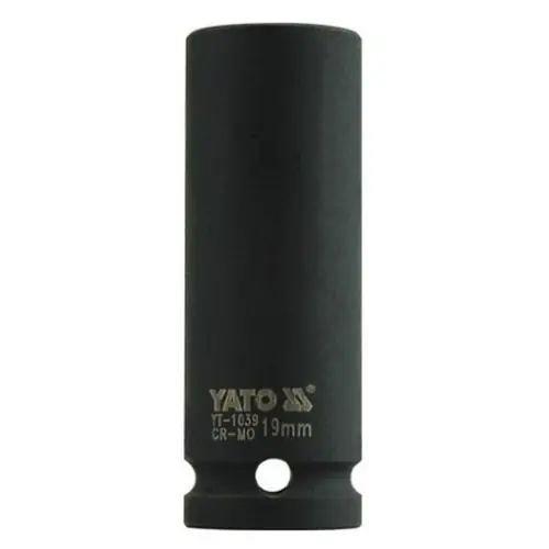 Dokud Zásoby Vydrží Nástavec 1/2" rázový YATO 19 mm šestihranný prodloužený