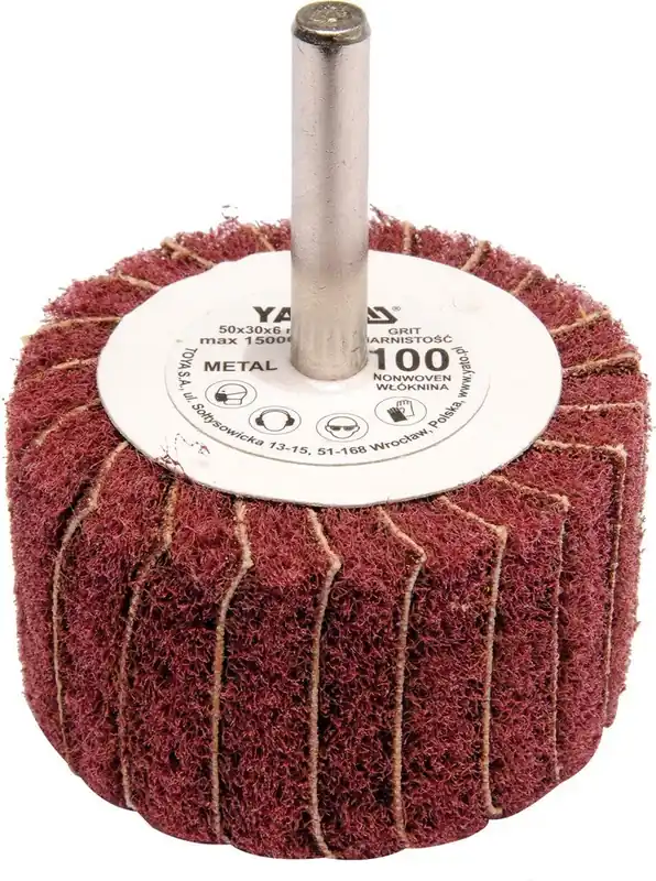 Yato Kotouč lamelový radiální 50x30 P-150 s hřídelí 6 mm Horká Nabídka