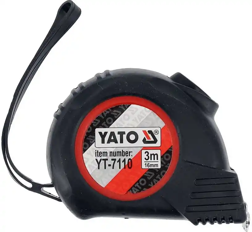 Hit Sezóny Metr svinovací 3 m x 16 mm autostop Yato YT-7110