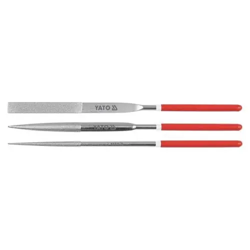 Odeslání Ihned Yato Sada pilníků jehlových diamantových 4 x 160 mm 3 ks