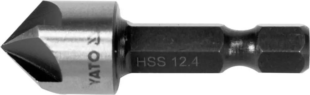 Ověřený Yato záhlubník do kovu 12,4MM HEX - YT-44724