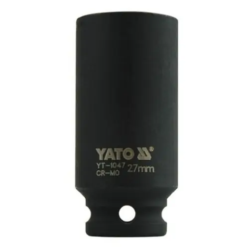 Nástavec 1/2" rázový YATO 27 mm šestihranný prodloužený Akční Nabídka