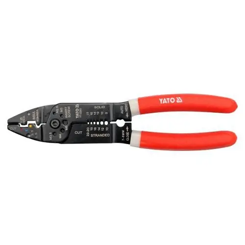 Akční Cena Yato Kleště odizolovací 215mm HRC 50-53 průměr 1,00-2,5 mm