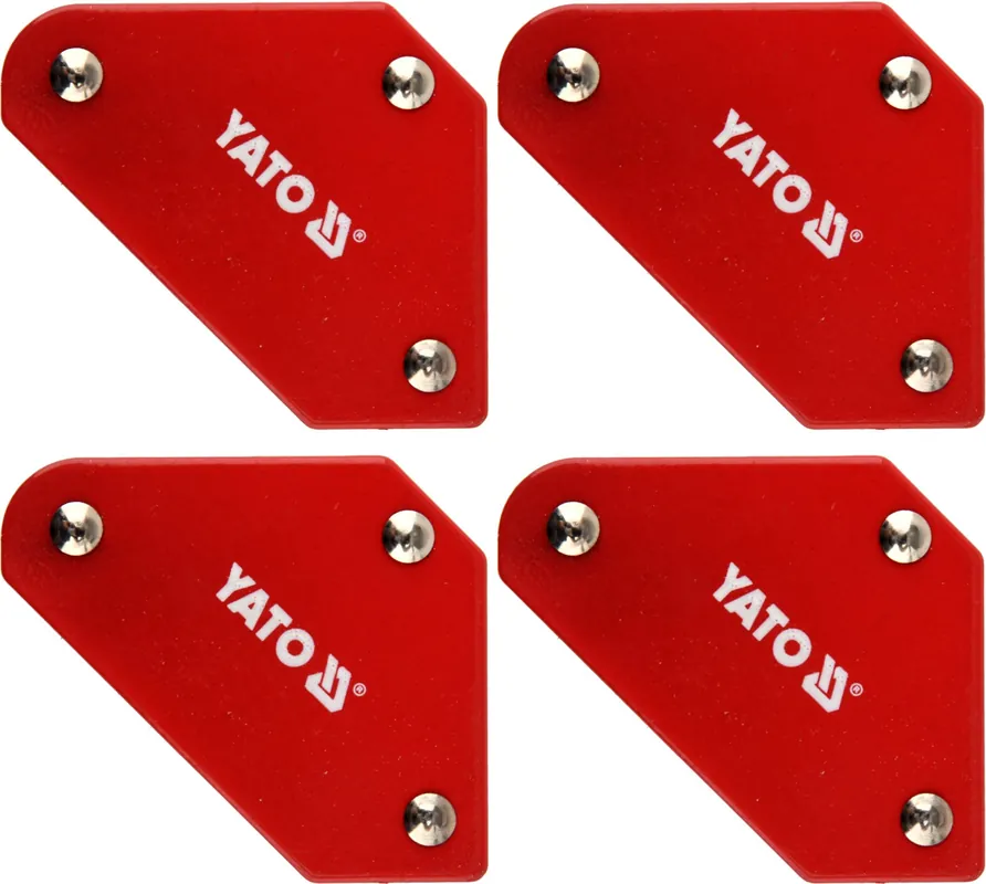 Výhodná Nabídka Yato sada svařovacích magnetických úhelníků mini 4ks - YT-08677