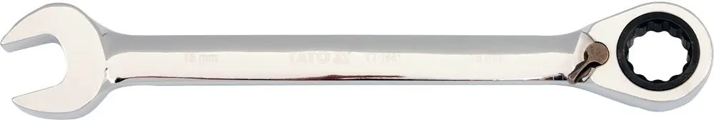 Očkoplochý ráčnový klíč Yato 23mm přepínatelný YT-1666 Top Prodej