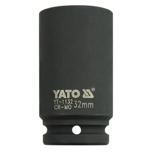 Nejprodávanější Nástavec 3/4" rázový prodloužený YATO 32mm šestihranný