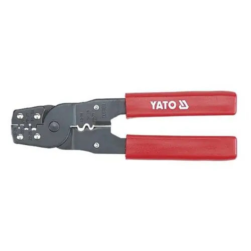 Odeslání Ihned Kleště lisovací na neizolované konektory Yato 180mm