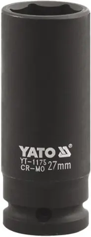 Jen Po Omezenou Doba Nástavec 1" rázový prodloužený YATO 32 mm šestihranný