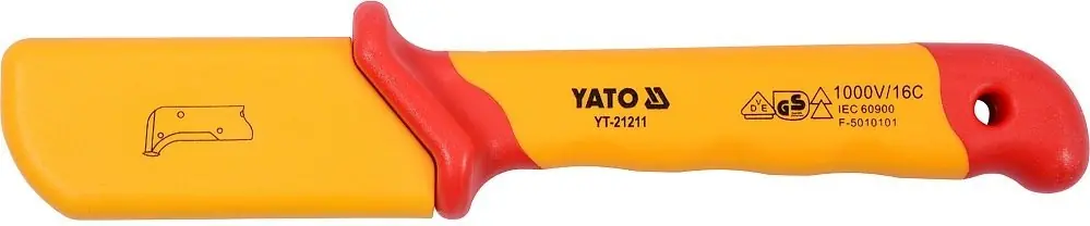 Yato izolovaný nůž elektrikářský 38 x 155 mm VDE - YT-21211 Víkendová Akce