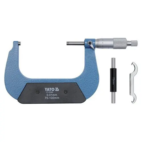 Mechanický mikrometr Yato 75-100mm Nejlepší Volba