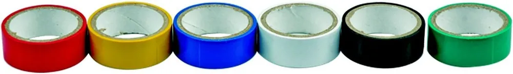 Vorel páska pvc 19 x 0,13 mm x 3 m 6 ks barevné TO-75060 Poslední Šance
