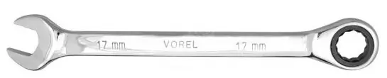 Vorel klíč očkoplochý ráčnový 12 mm crv TO-52654 Expresní Doručení