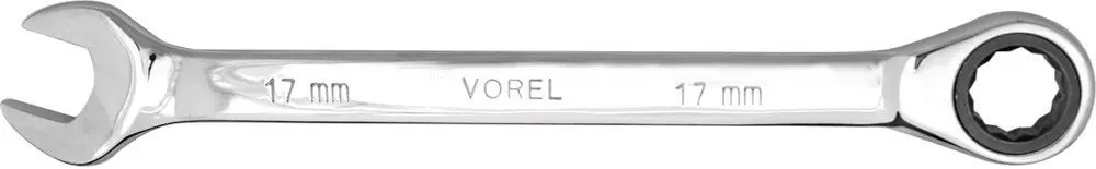 Vorel klíč očkoplochý ráčnový 17 mm crv TO-52658 Nízká Cena