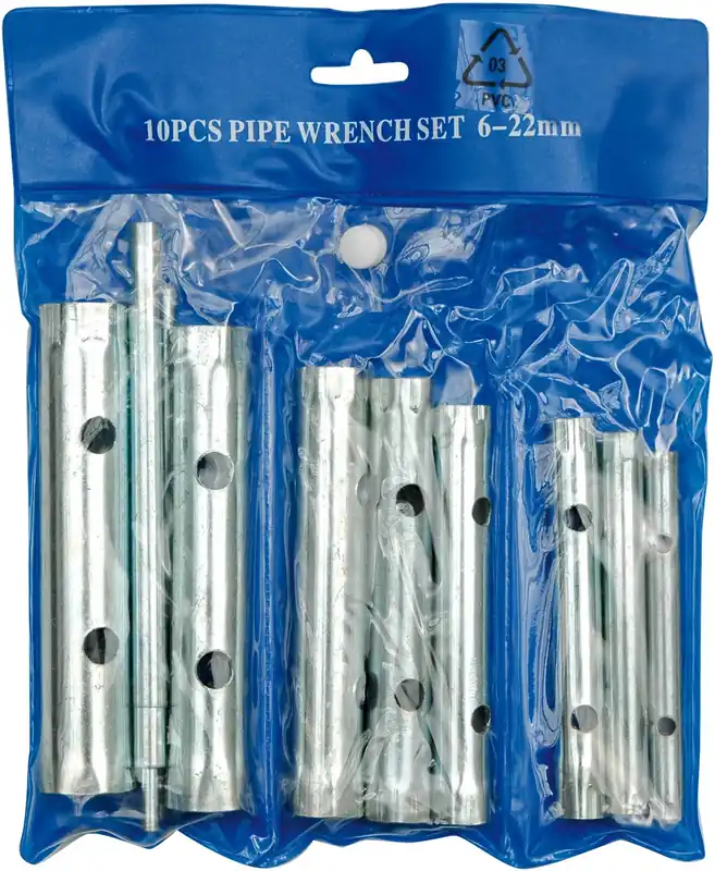 Vorel sada klíčů trubkových 10 ks 6 - 22 mm TO-52900 Omezená Nabídka