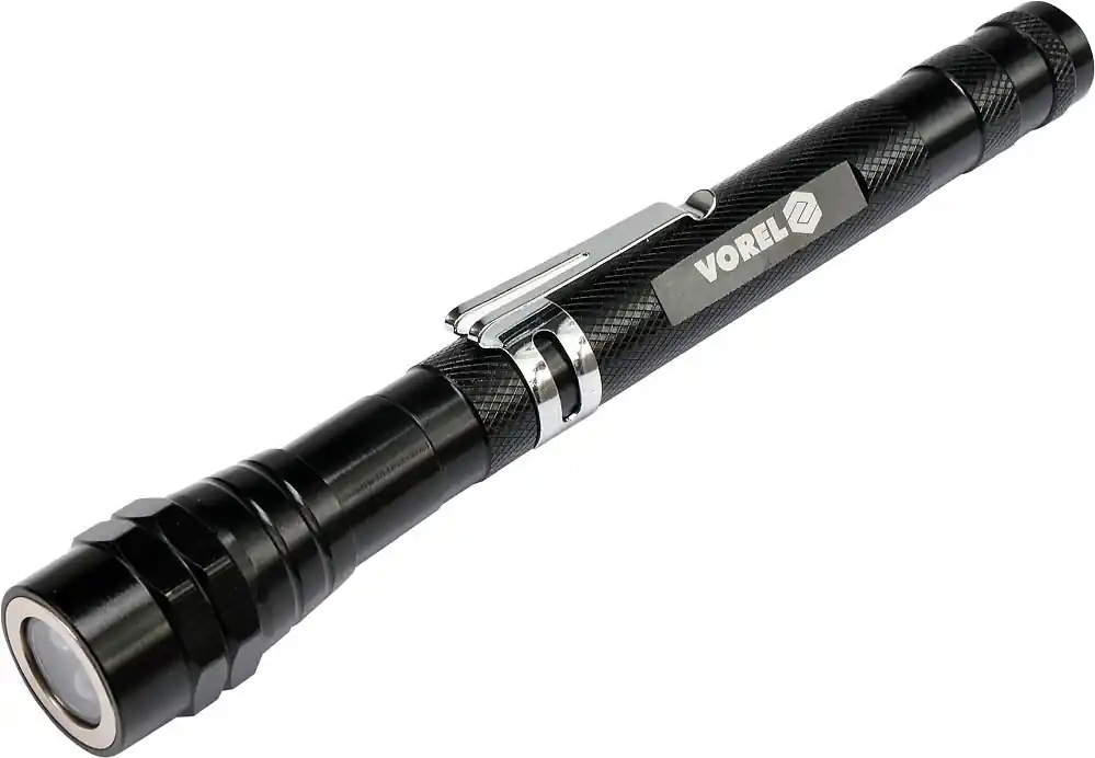 Držák magnetický ohebný teleskopický Vorel s LED světlem 565mm Levný