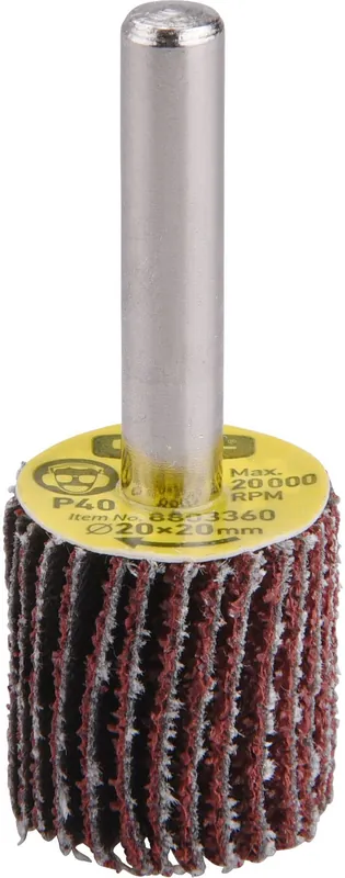 Kotouč lamelový brusný na stopce, 20x20x6mm, P80 EXTOL PREMIUM Ihned K Objednání