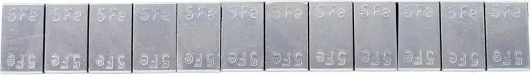 Cenově Výhodný Samolepicí závaží FAH5-100 - pevnější lepicí páska, 12 x 5 g - Ferdus 13.61