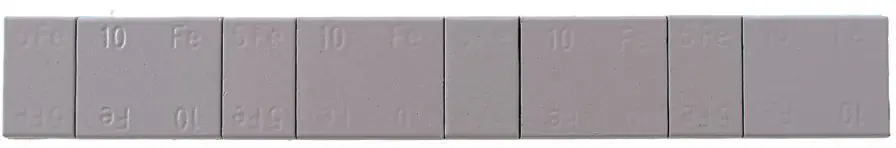 Nakupujte Hned Samolepící závaží 4x5g + 4x10g, pásek 60g, šedý lak