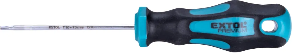 Šroubovák TORX, TTa10x75mm, CrV EXTOL PREMIUM Akční Nabídka