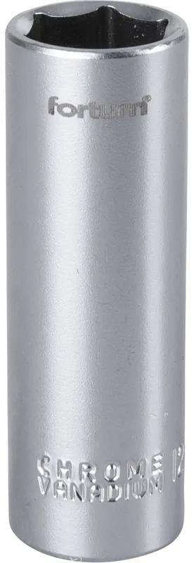 Tovární Cena Hlavice nástrčná prodloužena 1/4", 12mm, L 50mm FORTUM