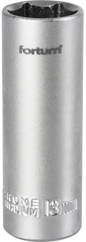 Hlavice nástrčná prodloužena 1/4", 13mm, L 50mm FORTUM Nakupujte Hned