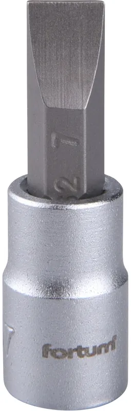 Kup Teď Hlavice zástrčná 1/4" hrot plochý, 7mm, L 37mm FORTUM