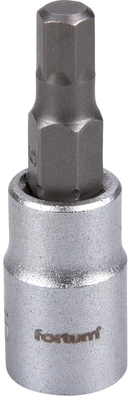 Hlavice zástrčná 1/4" imbus, H 5, L 38mm FORTUM Nová Kolekce