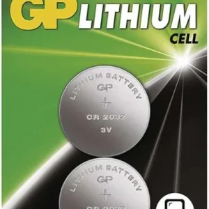 GP Lithium knoflíková baterie CR2032/2 (2ks) Výhodná Nabídka