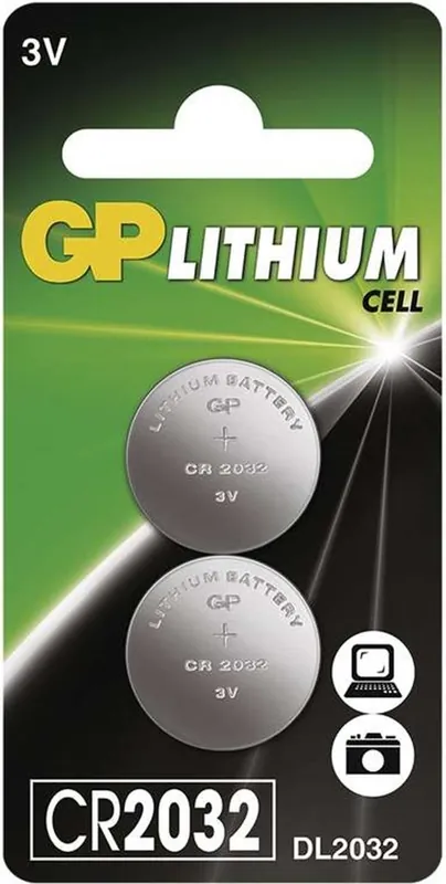 GP Lithium knoflíková baterie CR2032/2 (2ks) Výhodná Nabídka