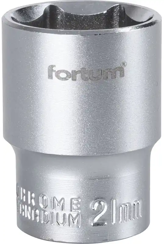 Hlavice nástrčná 1/2", 21mm, L 38mm FORTUM Finální Výprodej
