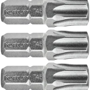 Aktuální Hrot TORX, sada 3ks, T 45x25mm, S2 FORTUM