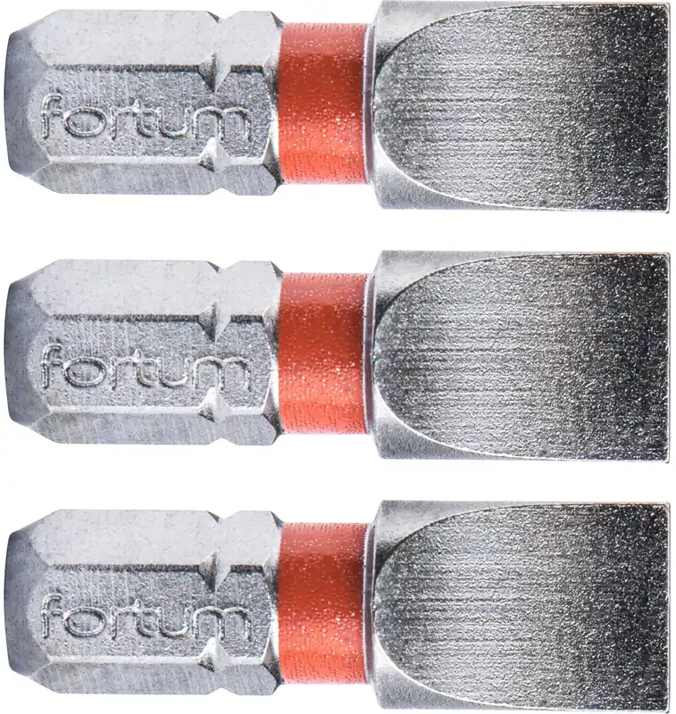 Nejlepší Cena Hrot plochý sada 3ks, 8x25mm, S2 FORTUM