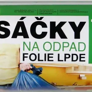 Dr. House sáčky do koše 120 L 10 ks super silné Nejprodávanější