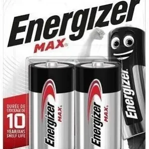 Nízká Cena Energizer Alkaline C Max LR14/2 (2ks)