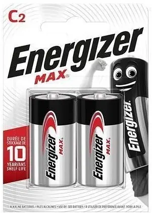 Nízká Cena Energizer Alkaline C Max LR14/2 (2ks)