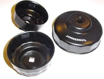 Vrácení Zdarma Hlavice na povolování olejových filtrů 96 mm, 18 hran, VW, AUDI - JONNESWAY HC-96/18