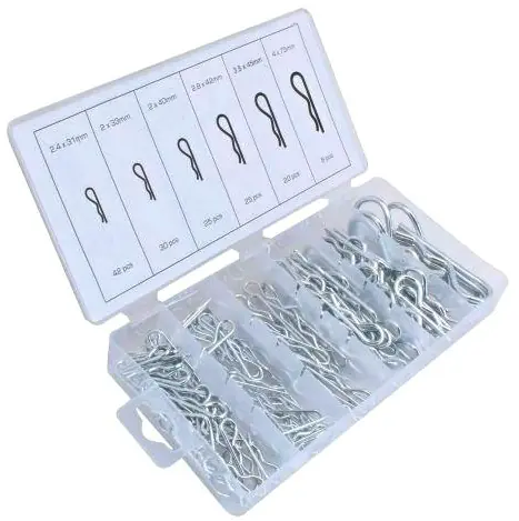Závlačky pružinové 2.0-4.0 mm, sada 150 ks - ASTA A-TC514 Akční Nabídka