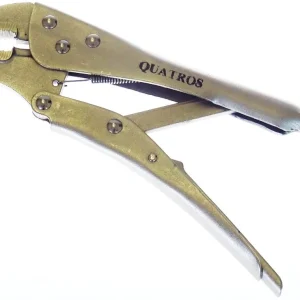 Akční Nabídka QUATROS Rychloupínací, samosvorné kleště 250 mm- oblé čelisti QS53018