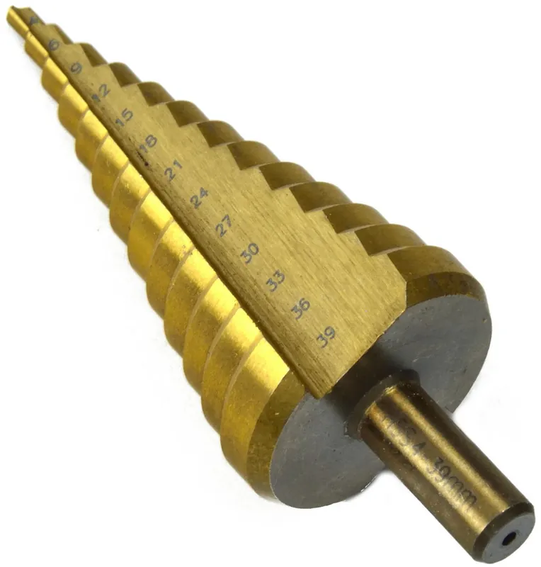 HSS stupňový vrták 4-39mm GEKO G38501 Aktuální