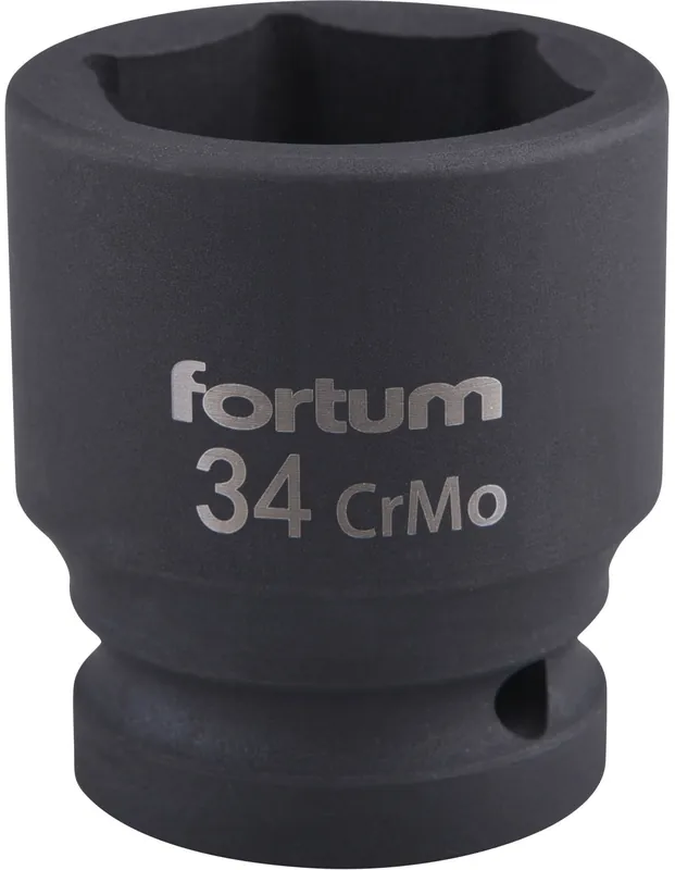 Hlavice nástrčná rázová 3/4", 34mm, L 57mm FORTUM Nízká Cena