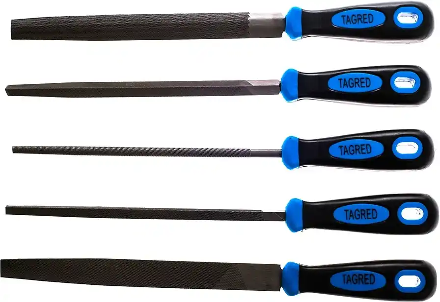 Zámečnické pilníky a rašple 200 mm, 5 ks, TA1075 Novinka