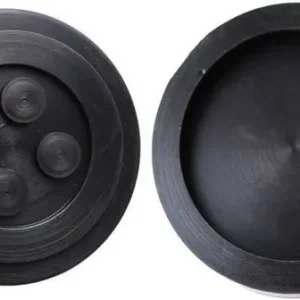 Gumová podložka zvedáku 120 x 26 mm, s límcem - Ferdus 10.312 Jen Po Omezenou Doba