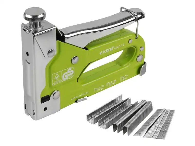 EXTOL CRAFT pistole sponkovací 3funkční, 4-14mm, 9176 Expresní Doručení