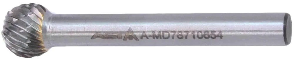 Tvrdokovová fréza - koule, 10 x 54 mm - ASTA A-MD78710654 Zlevněný